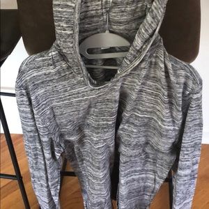 Lightweight grey hoodie
